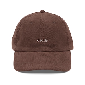 Daddy винтажная вельветовая кепка для папы, регулируемая, бейсболка | Коричневый, черный, темно-синий, оливковый, бордовый