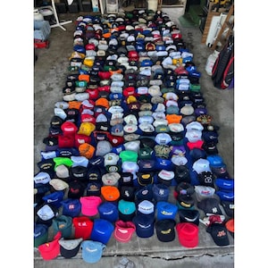 Винтажный комплект из 5 кепок Mystery Hat, кепка Trucker, сетка, Snapback, веревка, K Brand, СДЕЛАНО в США